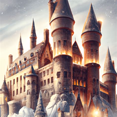 Hogwarts Castle Hanukkah Digital Graphic · Creative Fabrica