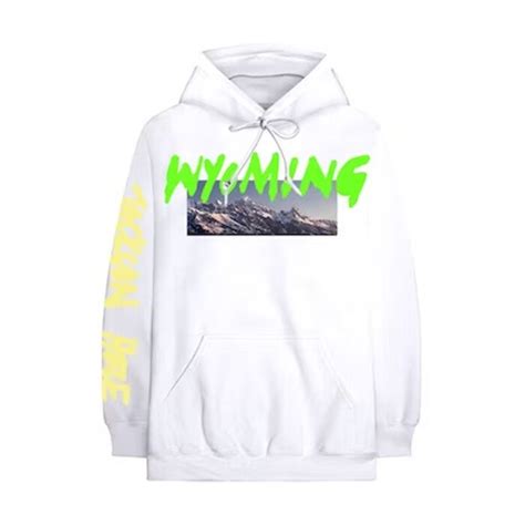 Kanye West Wyoming Hoodie White || In Stock