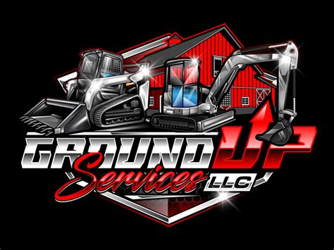 GroundUp Services LLC Logo Design 48hourslogo