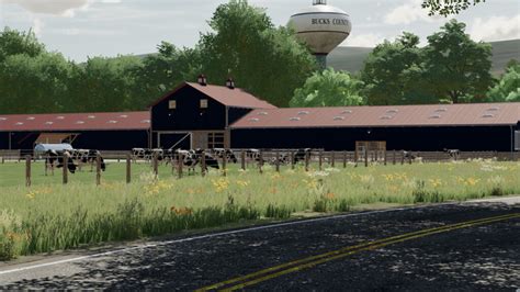 FS22 Cow Barn XL v 1 0 Animal Pens Mod für Farming Simulator 22