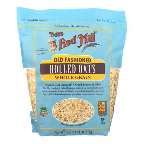 Bob S Red Mill Old Fashioned Rolled Oats Oz Pack Of Walmart