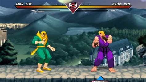 Iron Fist Vs Daigo Ken Insanely Epic M U G E N Battle Youtube