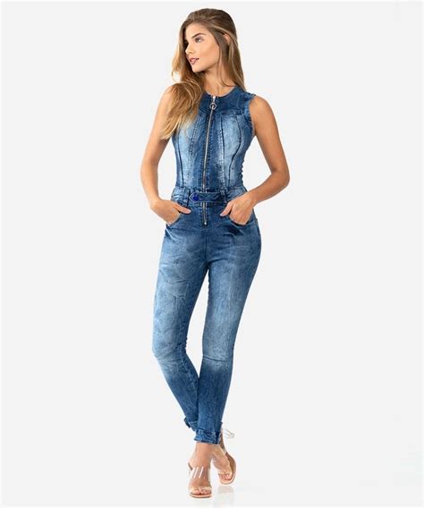 Macac O Feminino Jeans Skinny Z Per Biotipo Mercado Livre