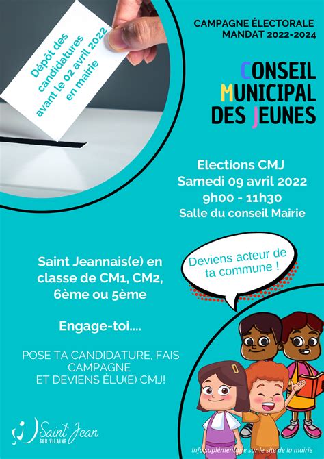 Présentation Cmj Mairie St Jean Sur Vilaine