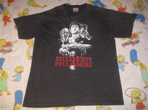 Vintage Zombie Horror Movie Dellamorte Dellamore T Shirt Defunkd