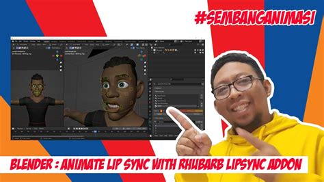 Blender Animate Lip Sync With Rhubarb Lipsync Addon YouTube