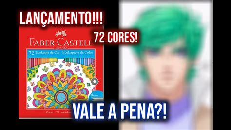 Novos ECOLÁPIS DE COR FABER CASTELL 72 CORES YouTube