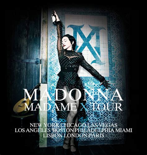 Madonna Fanmade Covers Madame X Tour Promo Art