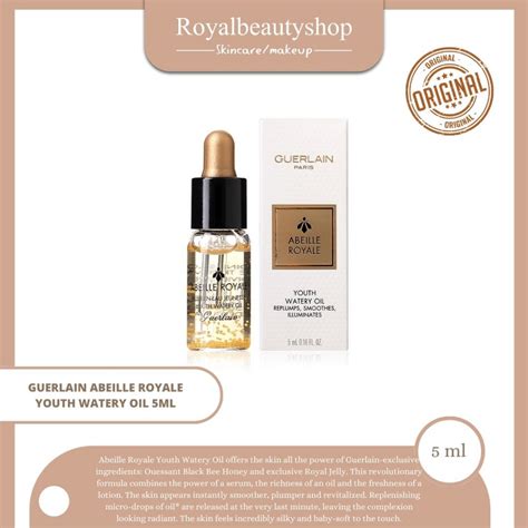 Jual GUERLAIN ABEILLE ROYALE YOUTH WATERY OIL 5ML Shopee Indonesia