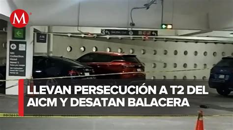 Balacera En El Estacionamiento De La T Del Aicm Deja Dos Heridos Hay