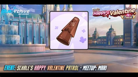 Blue Archive Schale S Happy Valentine Patrol Event Meetup Mari