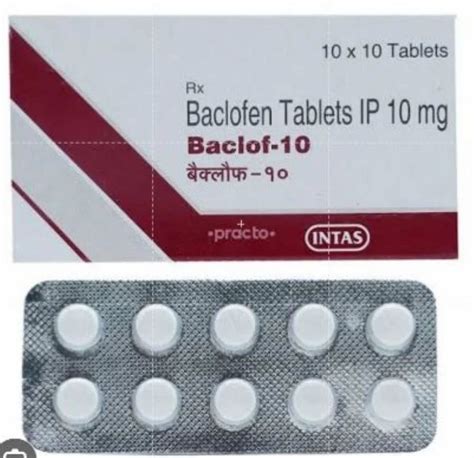 Baclofen Mg At Rs Stripe Baclofen Tab In Nagpur Id