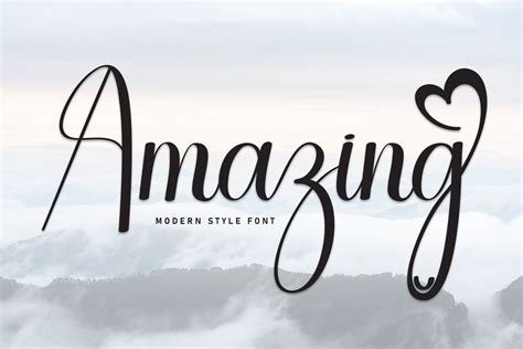 Amazing Font by william jhordy · Creative Fabrica