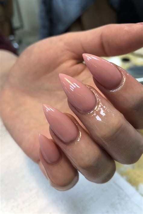 Nude Nail Ideas To Make You Look Chic In