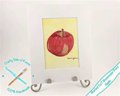 Apple Prints - Crafty Side of Karen