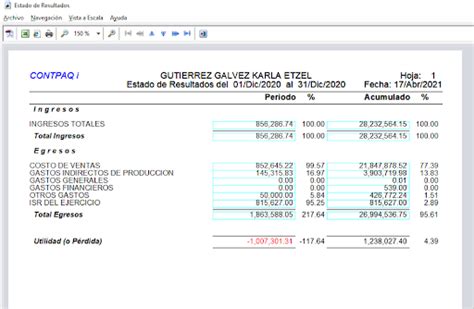 Clase Digital Emisi N De Estados Financieros Licenciatura En