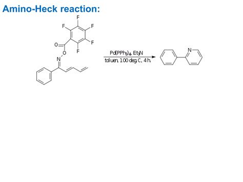 Heck Cross Coupling Reaction Ppt