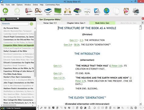 The Companion Bible Notes Biblesoft