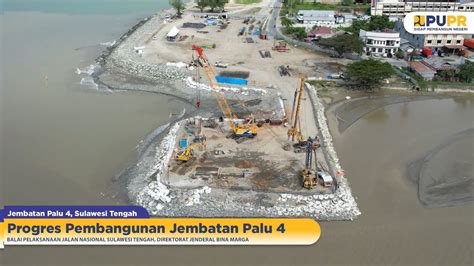 Progres Jembatan Palu Video April Youtube