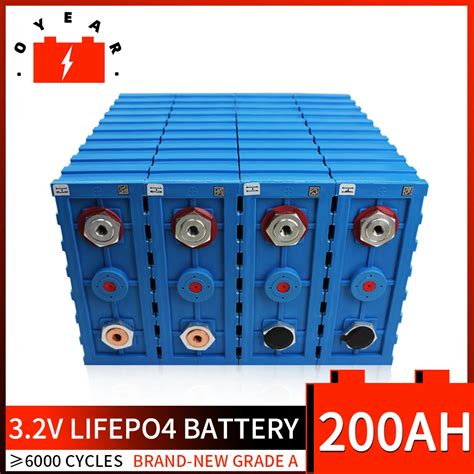 Batería Recargable Lifepo4 De 1 16 Piezas 32 V 200ah Célula Lfp De