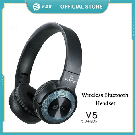 V S V Wireless Edr Bluetooth Headphones Usb Mp Tf Card Player