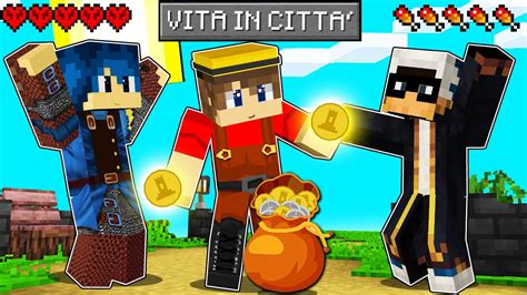 FINISCO LA PRIMA MISSIONE RICCA VITA IN CITTA 2 Minecraft ITA YouTube