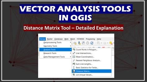 Exploring Qgis Vector Analysis Distanc Matrix Tool Qgis