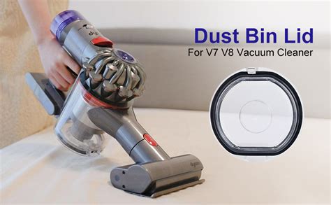 Dust Bin Lid Replacement For Dyson V7 V8 SV10 SV11 Vacuum Cleaner Dust