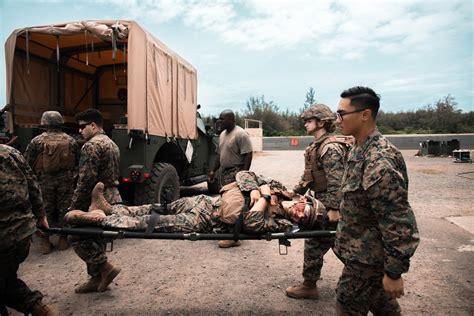 DVIDS Images Bravo Surgical Company Conducts A Simulated Casualty