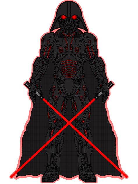 Modern Darth Vader Redesign With Lightsabers By Jb57551 On Deviantart