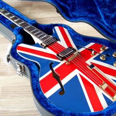 Tpp Ltd Edition Noel Gallagher Union Jack Epiphone Reverb