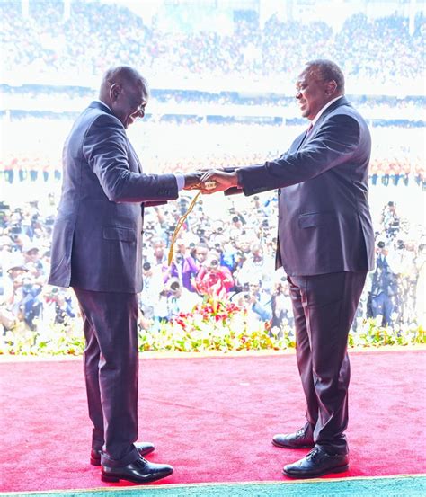 Ruto Sworn As Kenya S Fifth President PAN AFRICAN VISIONS