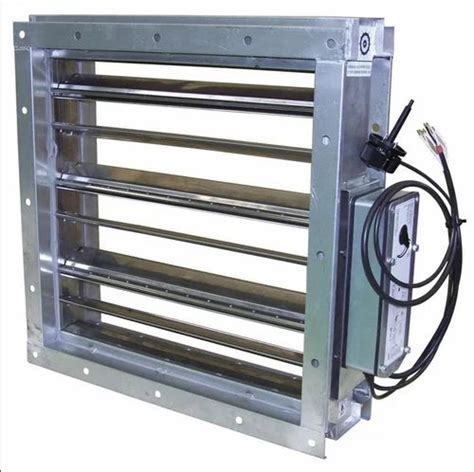 Aluminium Motorized Fire Smoke Damper Shape Rectangular At Rs 6000