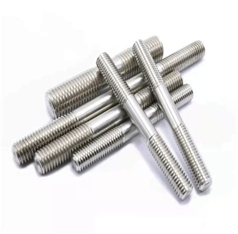 Studs Stainless Steel Studs With Two Ends Extended Full Tooth