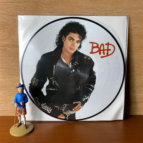 Jual Piringan Hitam Vinyl Michael Jackson Bad Pic Disc Shopee