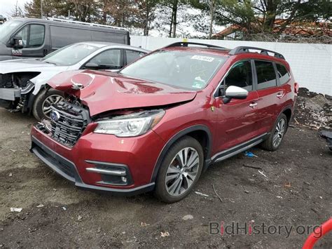 Report 4s4wmard9k3401666 Subaru Ascent 2019 Red Gas Price And Damage