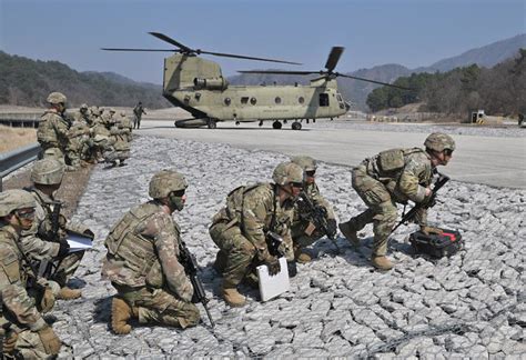 South Korea Us Troops To Hold Massive Live Fire Drills Near Border With North Korea The