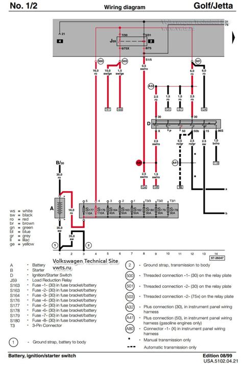 How To Read Vw Wiring Diagrams Self Study Program