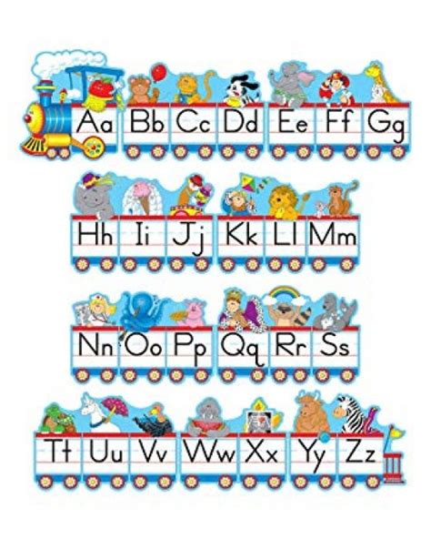 Alphabet Train Poster Set - The Learning Store - Teacher & School Supplies Ireland | Cork