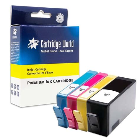 Compatible Hp 364xl 4 Pack High Yield Blackcyanmagentayellow Inkjet Cartridges N9j74ae