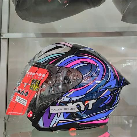 Jual Helm Half Face Kyt Ttr Jet Original Ongkir Termurah 2kg Shopee