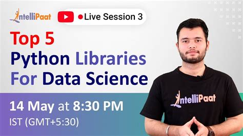 Top 5 Python Libraries For Data Science Python Libraries Explained Python Tutorial