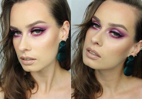 Amethyst Obsessions Paleta Huda Beauty Makija Wieczorowy