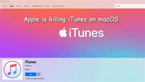 Apple Is Killing Itunes On Mac Not On Windows