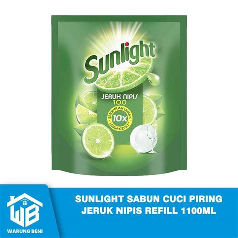 Jual Sunlight Sabun Cuci Piring Jeruk Nipis Refill Ml Di Seller