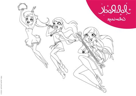 Agr Able Coloriage Lolirock Lyna Photograph Idee De Coloriage 13176