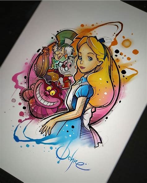 Alice In Wonderland Drawings Pictures