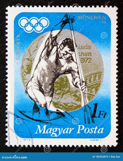 Postage Stamp Magyar Hungary Silver Medalist Tamas Wichmann