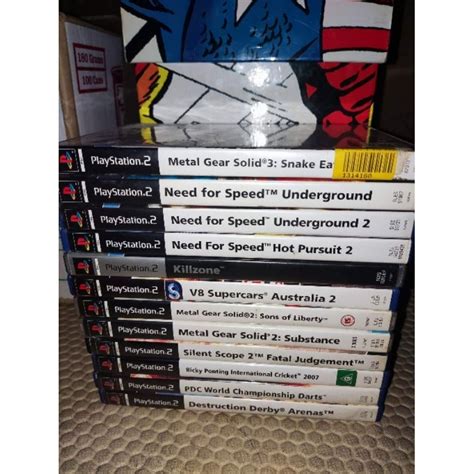 Playstation 2 Games Pal Shopee Philippines