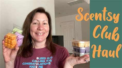 Scentsy Club Quarterly Haul Unboxing Home Fragrance Subscription Box